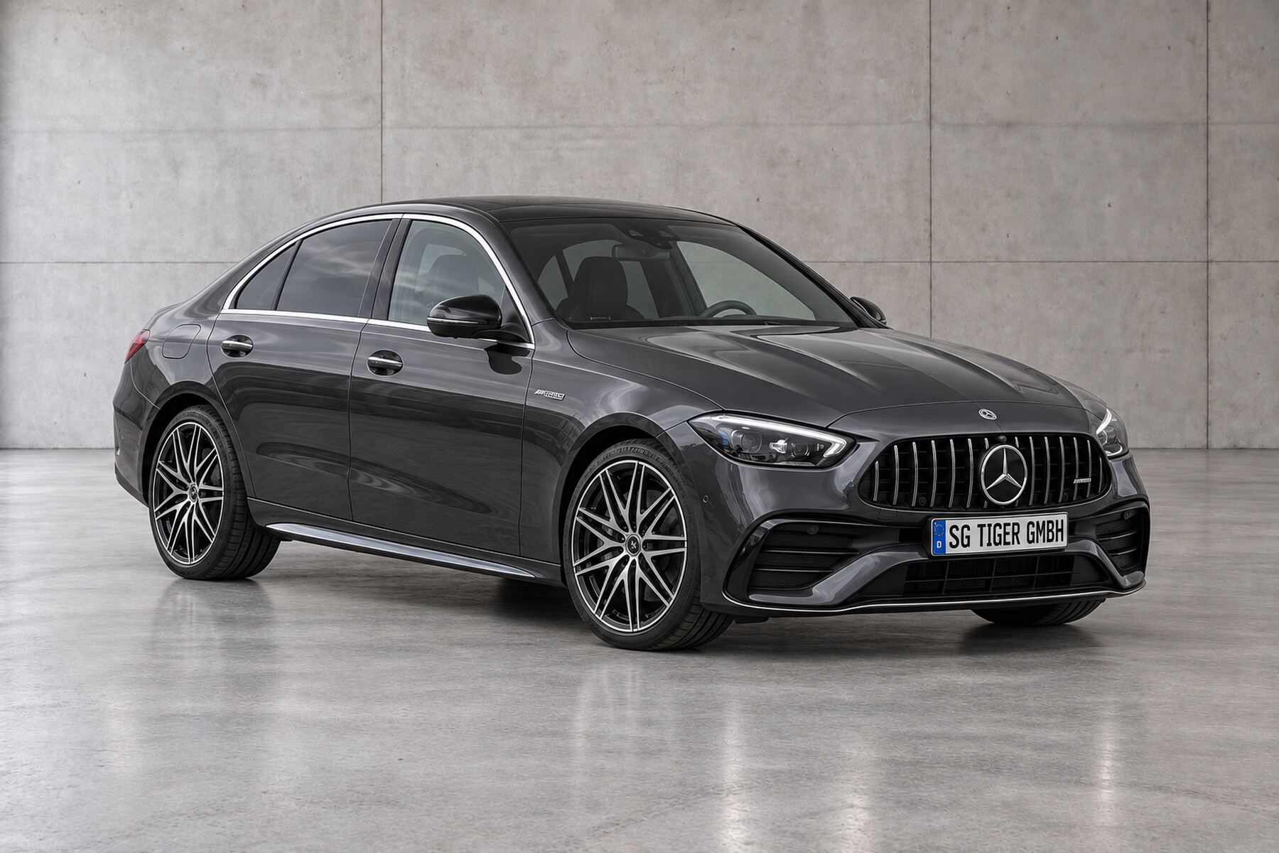 Mercedes-AMG C 43 in Dunkelgrau